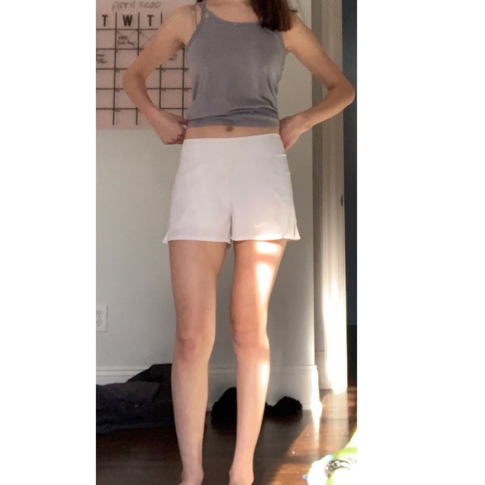 Nike white athletic shorts🤍